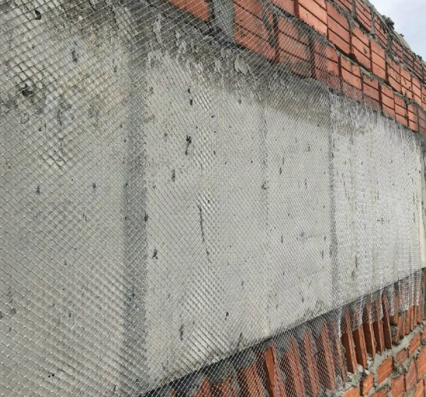 Dùng lưới mắt cáo giúp tiết kiệm thời gian sửa chữa công trình sau khi hoàn thiện