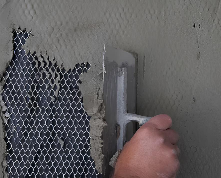 Ứng dụng lưới mắt cáo trong tô tường chống nứt